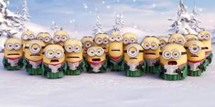 Los Minions cantando el Jingle Bells